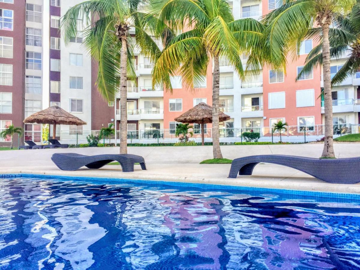 Escape Al Caribe Con Una Vista Impresionante En Pilarita'S Dream Lagoons Cancún Buitenkant foto