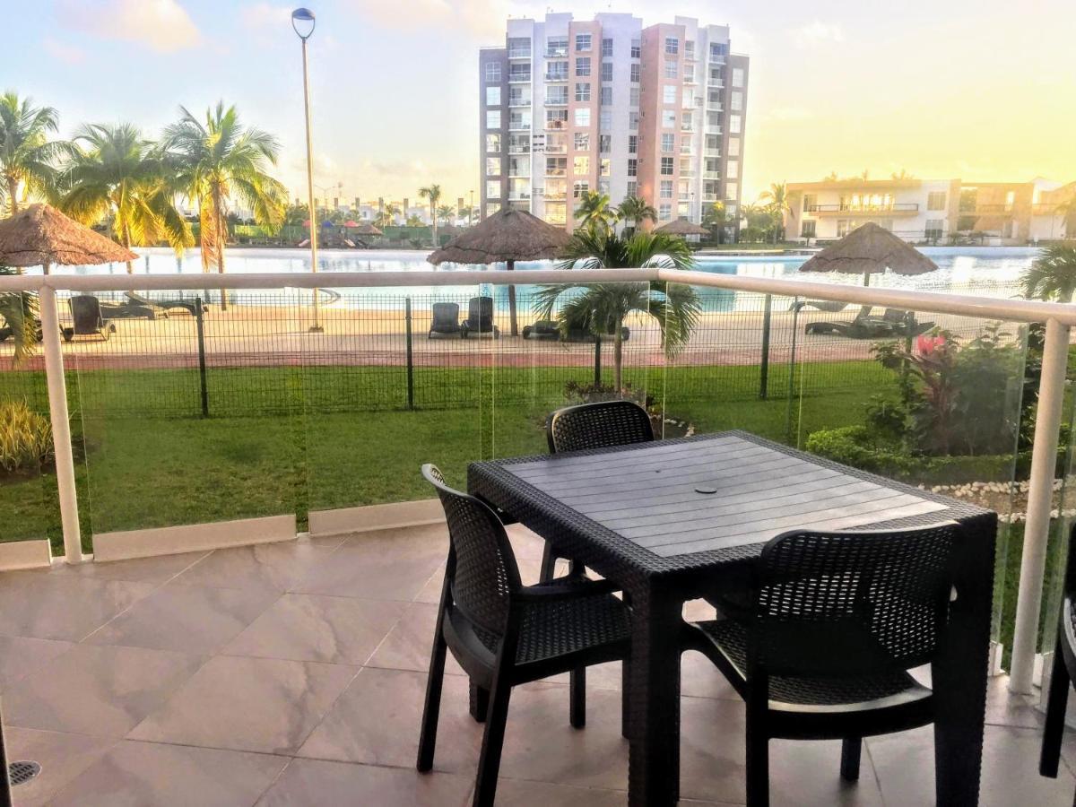 Escape Al Caribe Con Una Vista Impresionante En Pilarita'S Dream Lagoons Cancún Buitenkant foto