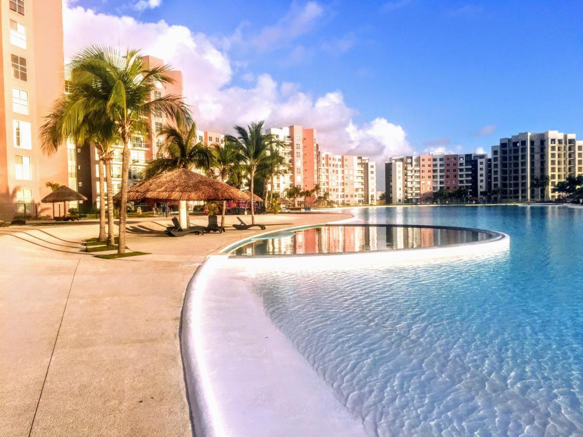 Escape Al Caribe Con Una Vista Impresionante En Pilarita'S Dream Lagoons Cancún Buitenkant foto