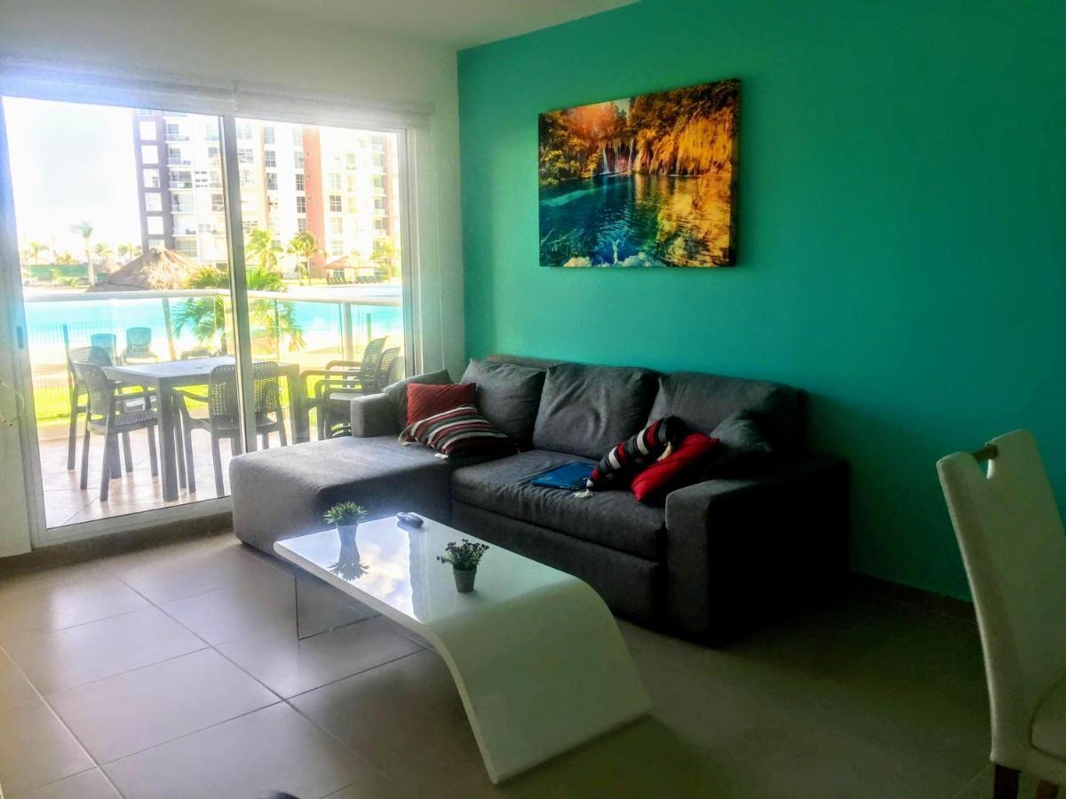 Escape Al Caribe Con Una Vista Impresionante En Pilarita'S Dream Lagoons Cancún Buitenkant foto