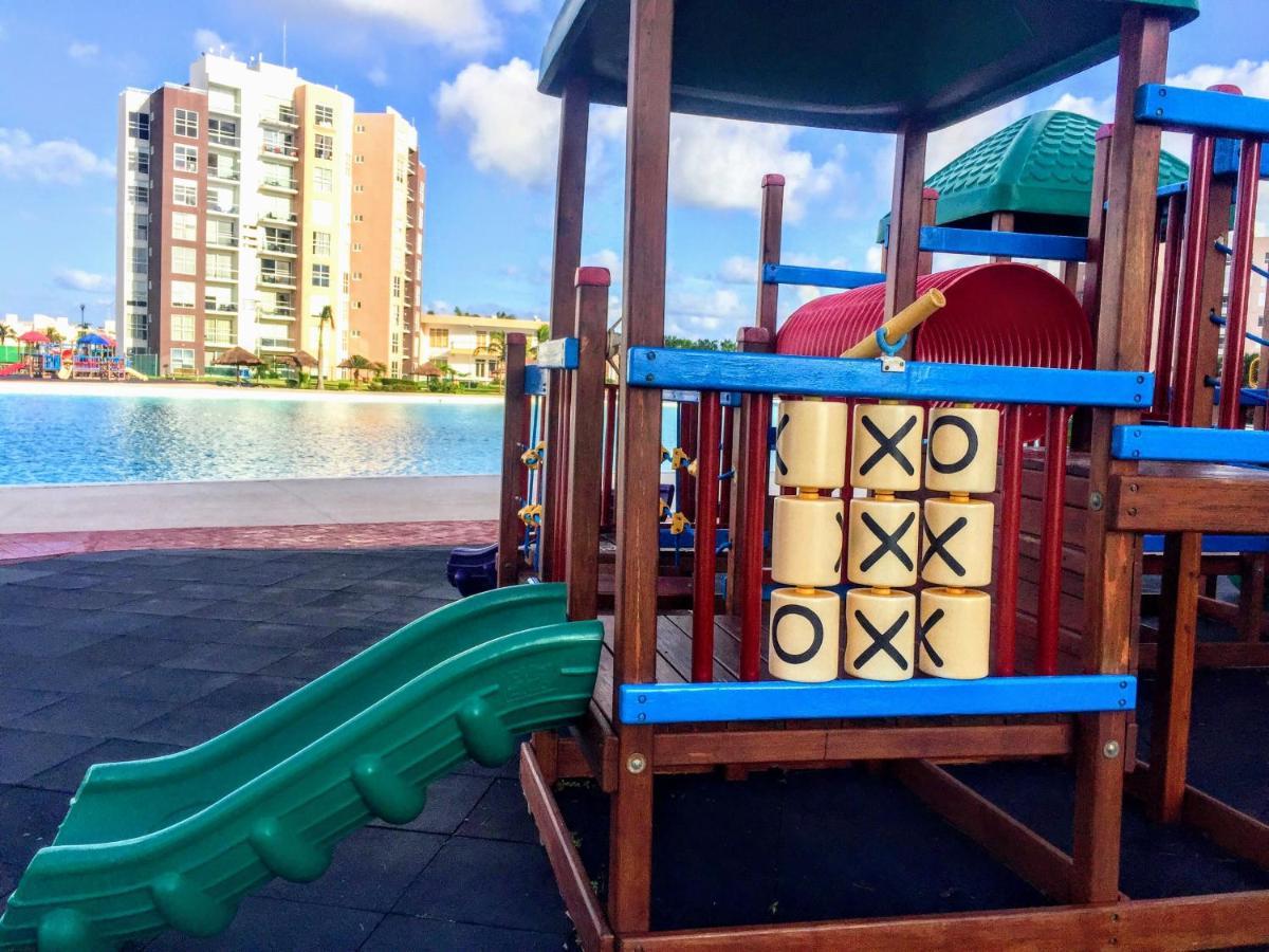 Escape Al Caribe Con Una Vista Impresionante En Pilarita'S Dream Lagoons Cancún Buitenkant foto