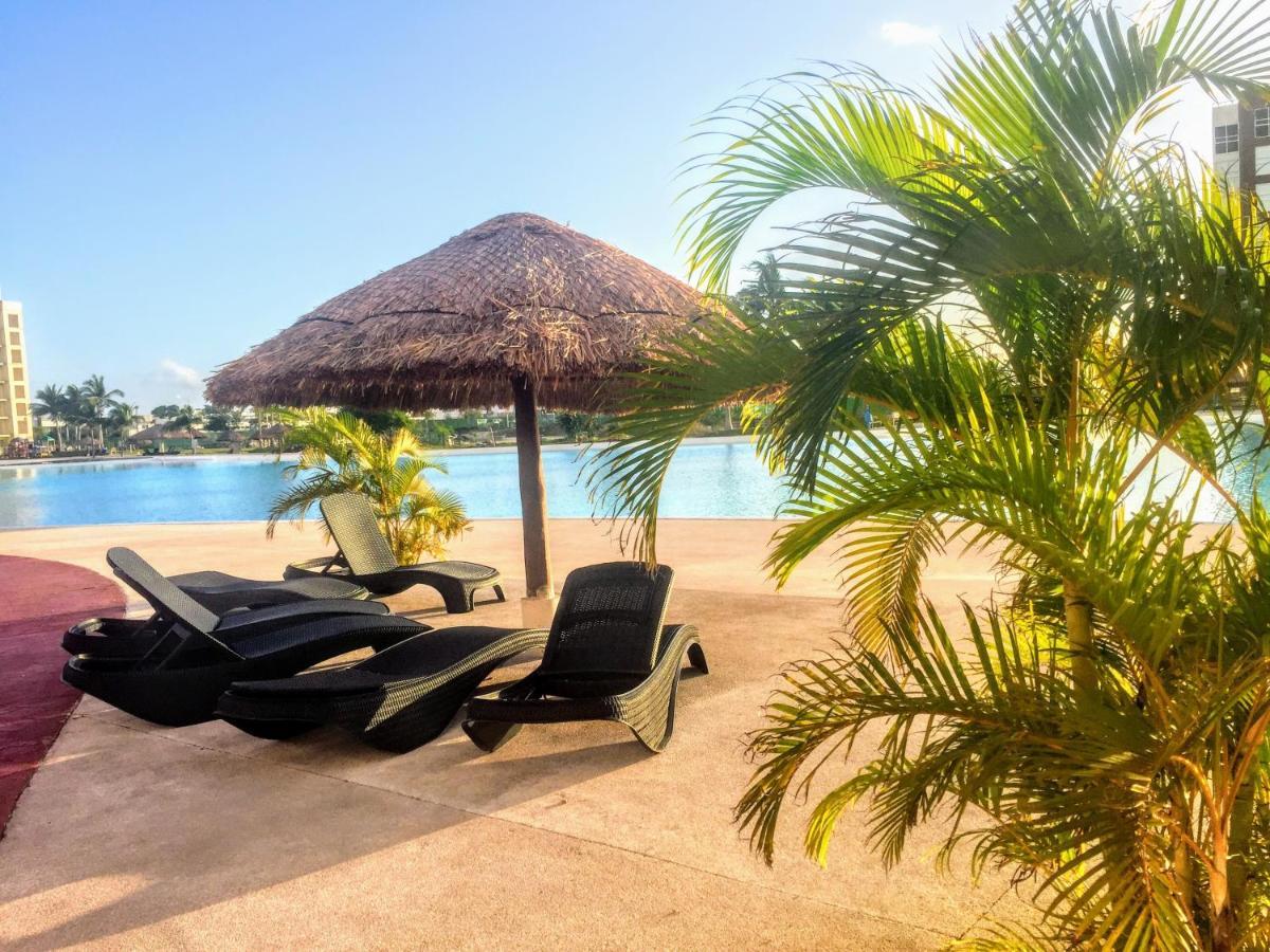 Escape Al Caribe Con Una Vista Impresionante En Pilarita'S Dream Lagoons Cancún Buitenkant foto