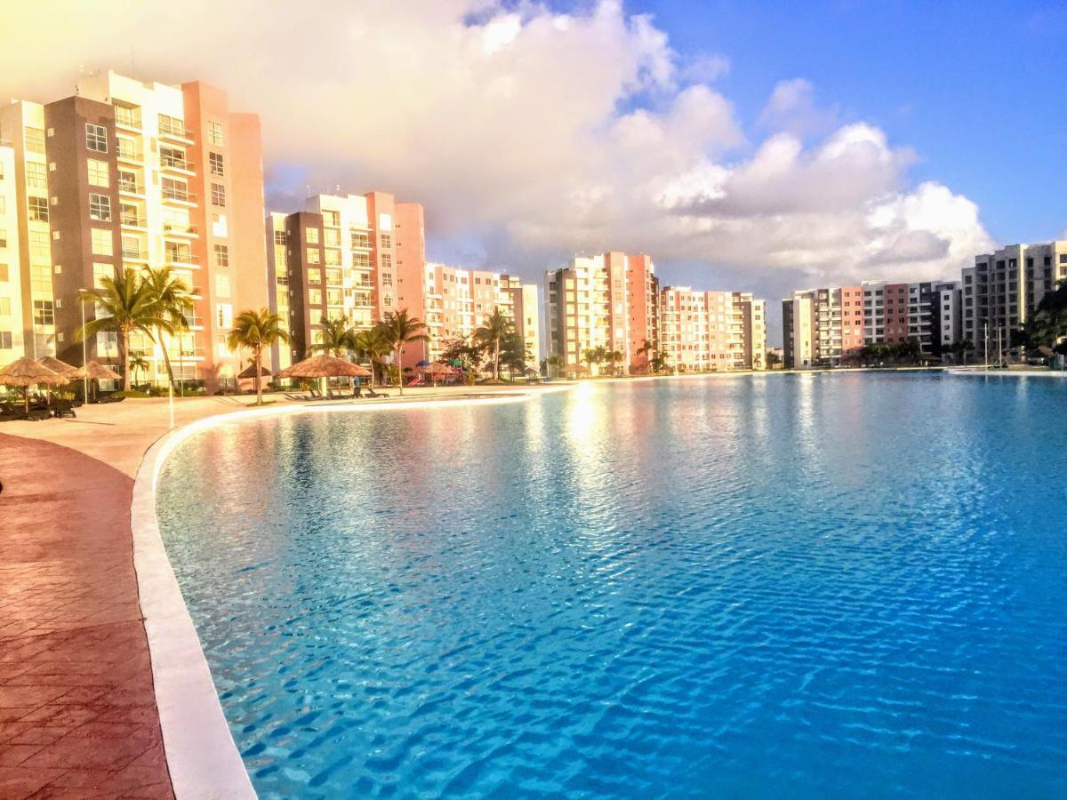 Escape Al Caribe Con Una Vista Impresionante En Pilarita'S Dream Lagoons Cancún Buitenkant foto