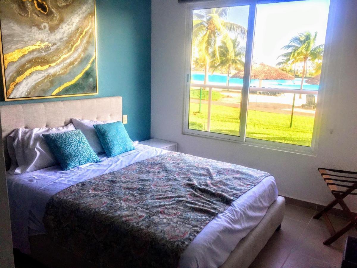 Escape Al Caribe Con Una Vista Impresionante En Pilarita'S Dream Lagoons Cancún Buitenkant foto