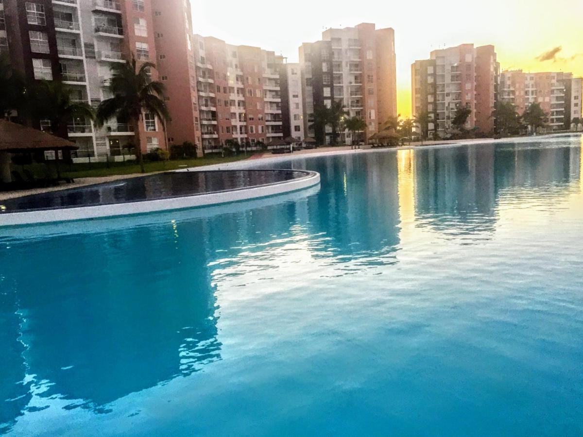 Escape Al Caribe Con Una Vista Impresionante En Pilarita'S Dream Lagoons Cancún Buitenkant foto